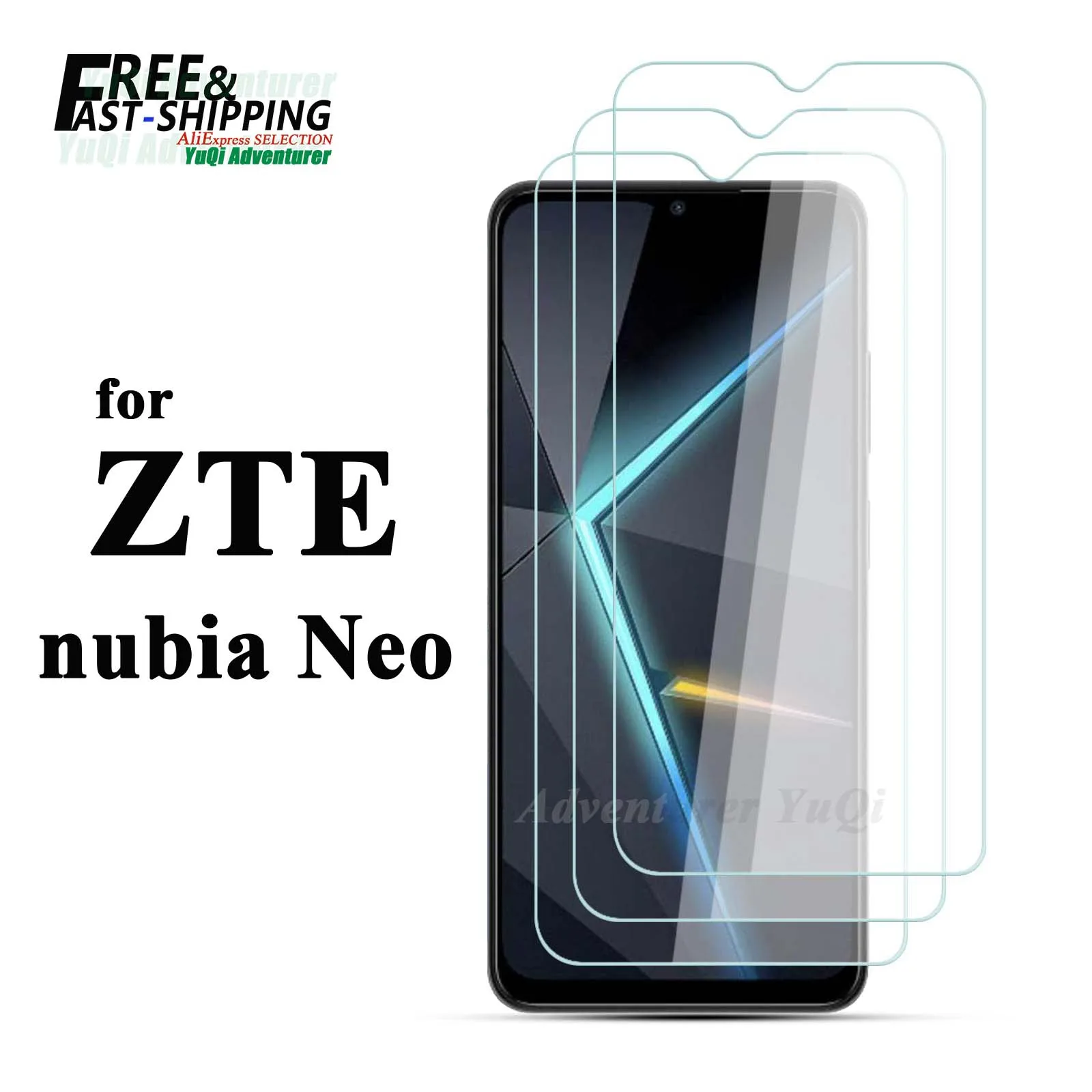 

Screen Protector For ZTE nubia Neo Tempered Glass HD Crystal High Aluminum 9H Case Friendly