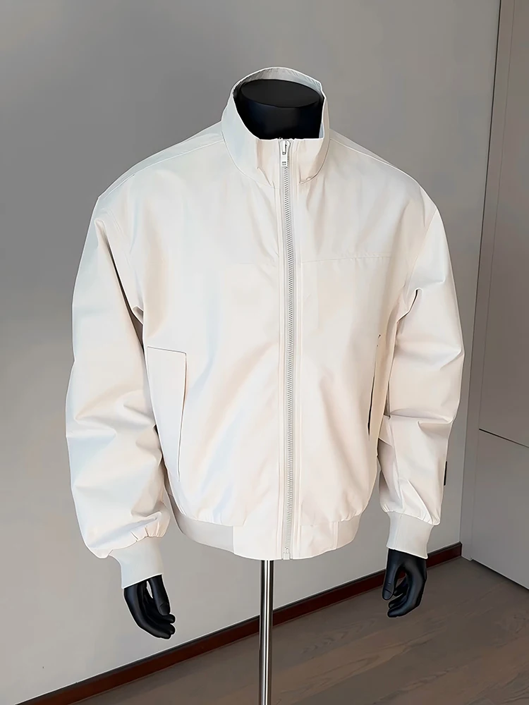 

Cleanfit American Sle ort Jaet Men's Spring Autumn Baseball Sport Coat Windproof Loose Fit Long Sve Zipper Clo...