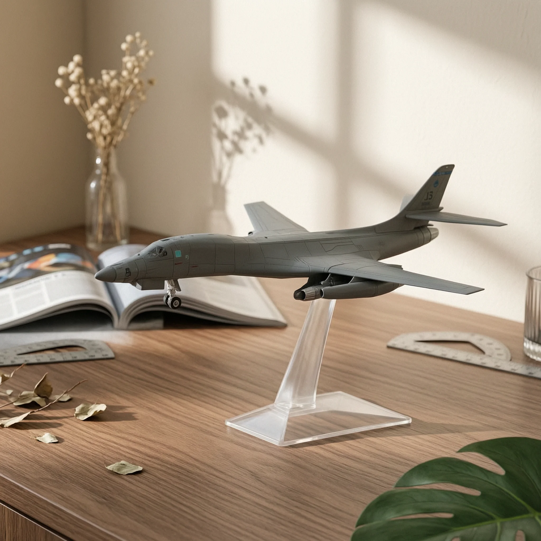 b-1b-lancer-model-static-b-1b-aircraft-model-diecast-collectible-for-collectors-shelf-display-office