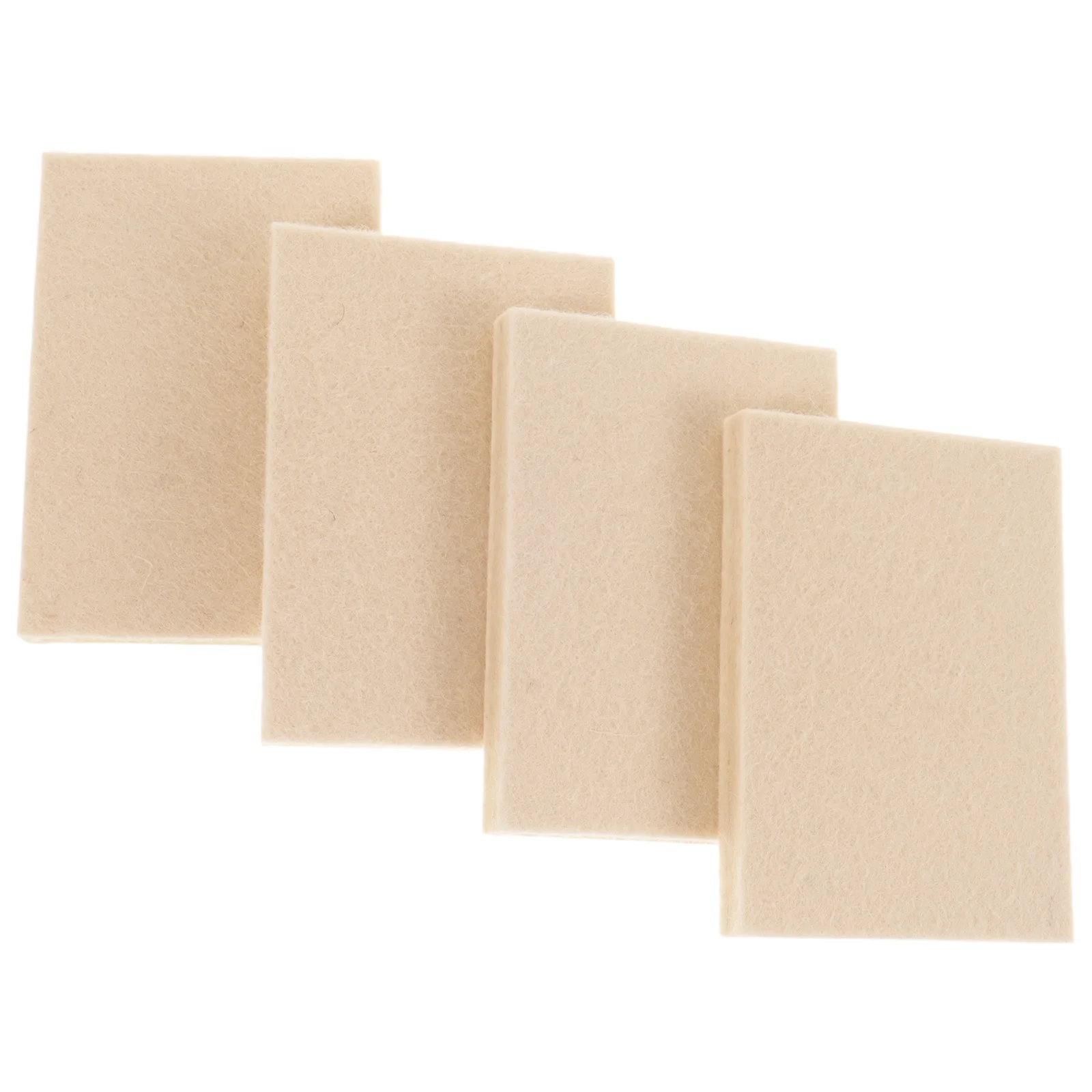 

4Pcs Car Vinyl Wrap Squeegee Wool Felt Scratch Free Vinyl Application Tool Window Film Film Installation 4 Inch Soft Woolen