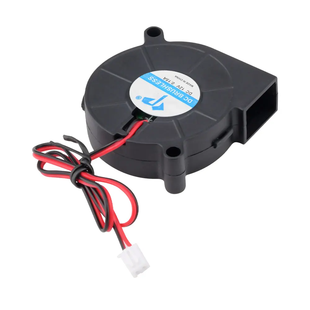 1 ventilador de refrigeración de turbina sin escobillas DC 5V 12V 24V SF5015SL 1,8 CFM ventilador de caracol ventilador silencioso para calentador dedicado