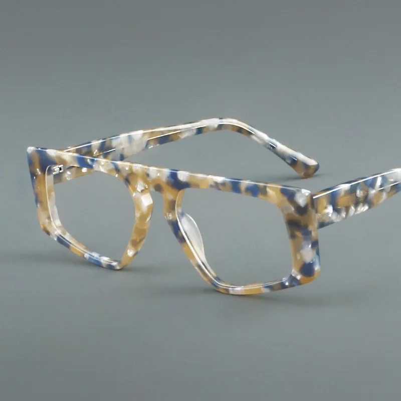 

Оправы для очков из ацетата в стиле ретро. Персонализированная модная популярная оправа для очков. Очки унисекс.