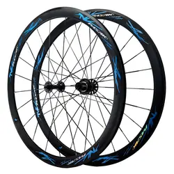 road bicycle wheeles super-light aluminum four-perlin flat spokes 3.0 racing 40 rims road bike wheel 700C with F/V HG 12sp XDRXD