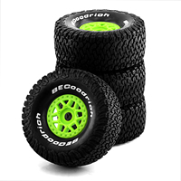 4Pcs 138mm 1/7 Desert Short Course Truck Tire 17mm Wheel Hex for ARRMA Mojave TRAXXAS UDR Yikong DF7 FS Off-road Buggy RC Car