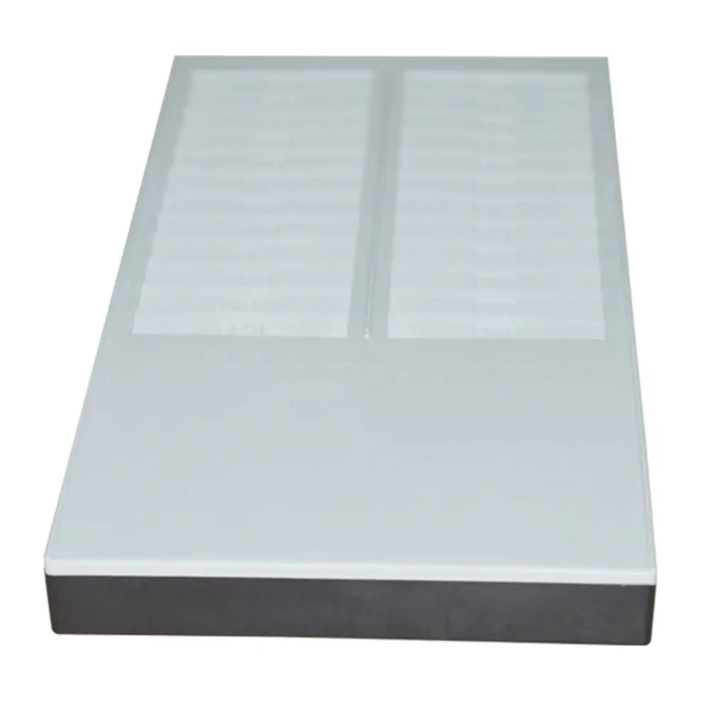 

24 Slots Time Card Rack Plastic Wall Mounted Time Card Organizer Holder Hanging Hole Double Row
