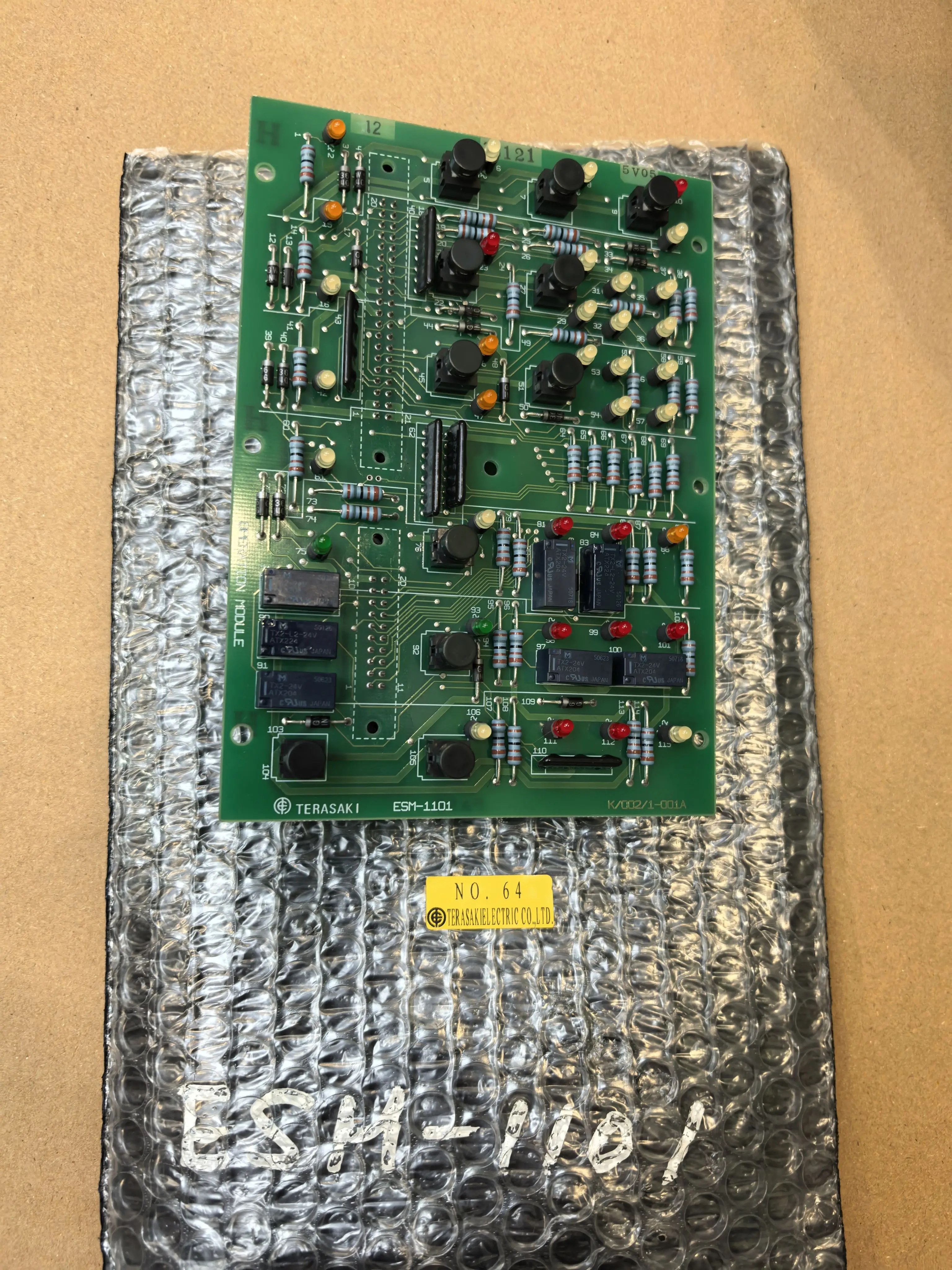 

2025 TERASAKI Terazaki Operating Module ESM-1101 K/002/1-001 A M21-NP-G001