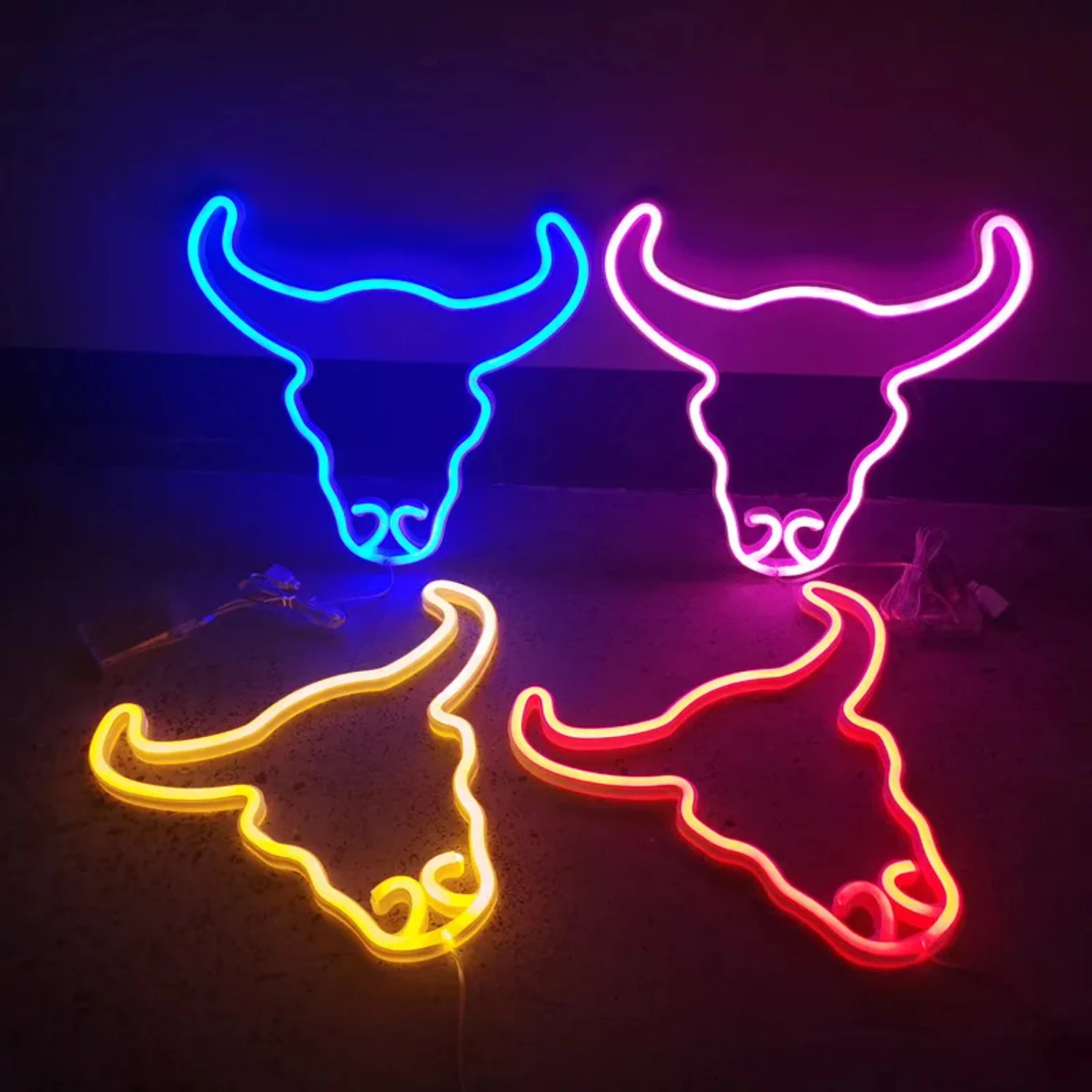 New Beautiful Stylish Unique LED Neon Animal Light Sign - Perfect Xmas Gift for Room, Party, Shop, and Festival Decor - Vibrant