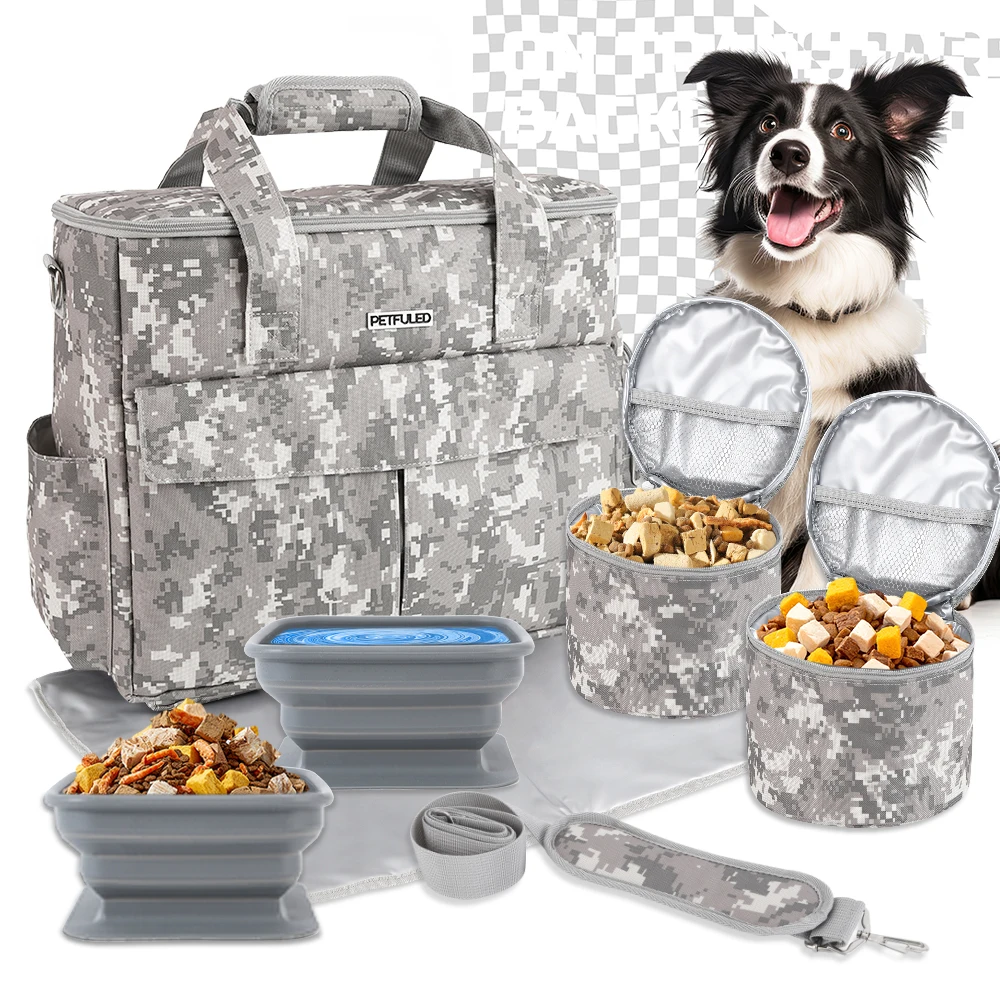 Airline Approved Organizer for Pet Supplies Essentials Camping Hiking Weekend Away