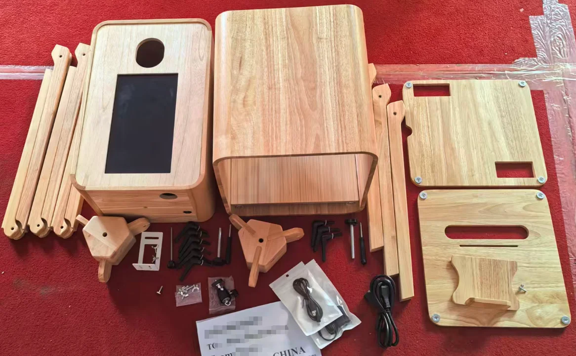 Selfie Wooden Photo Booth Ipad Mirror Photo Booth Event And Wedding Machine