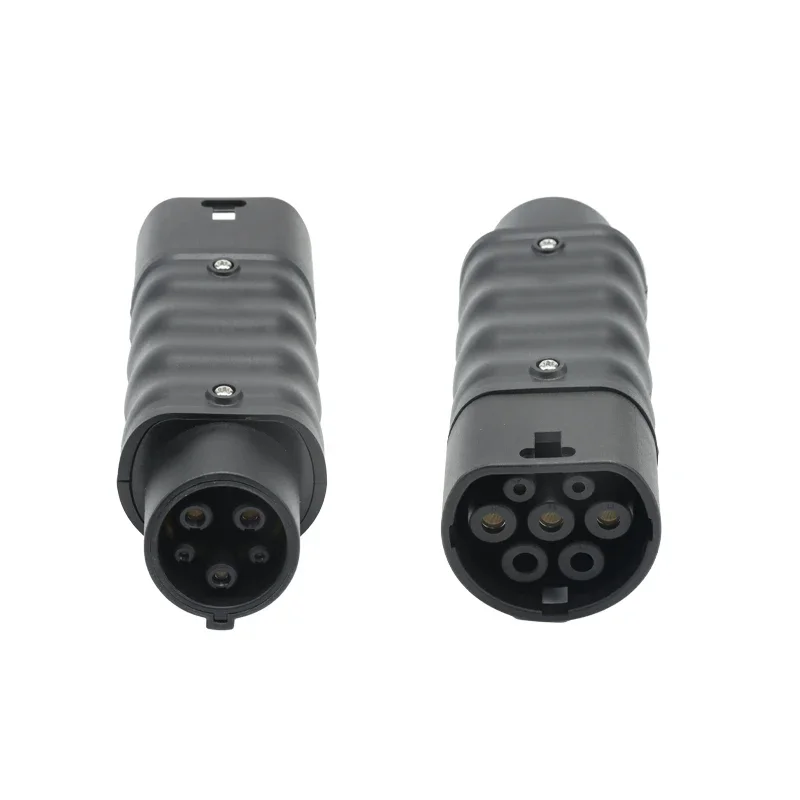 WUFEN Portable Charging Connector GBT to Type 1 Adapter 32A 7KW 110V~250V AC EV Charger GBT Converter for SAE J1772 Cars - view 4