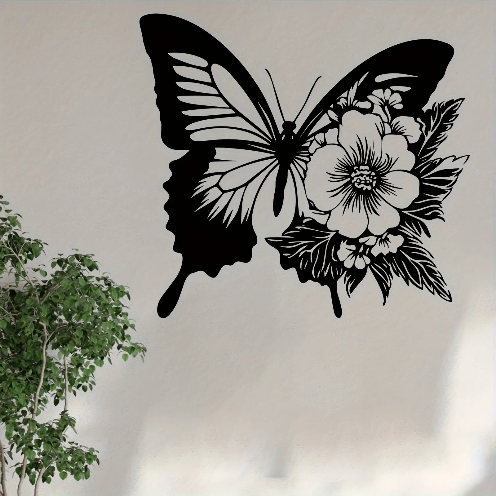 Arte de pared de metal con