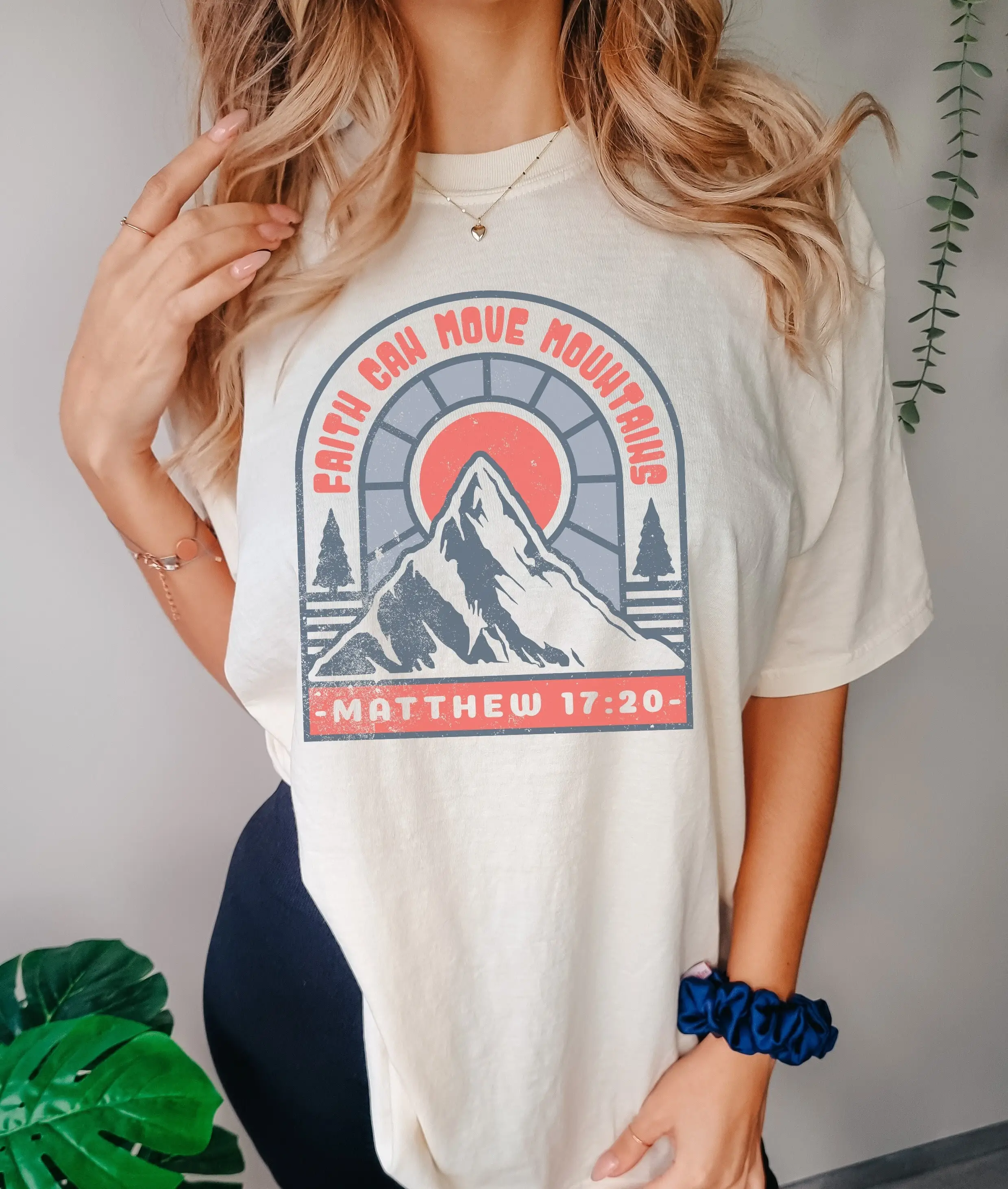 Рубашка с надписями на тему Библии, молитвы