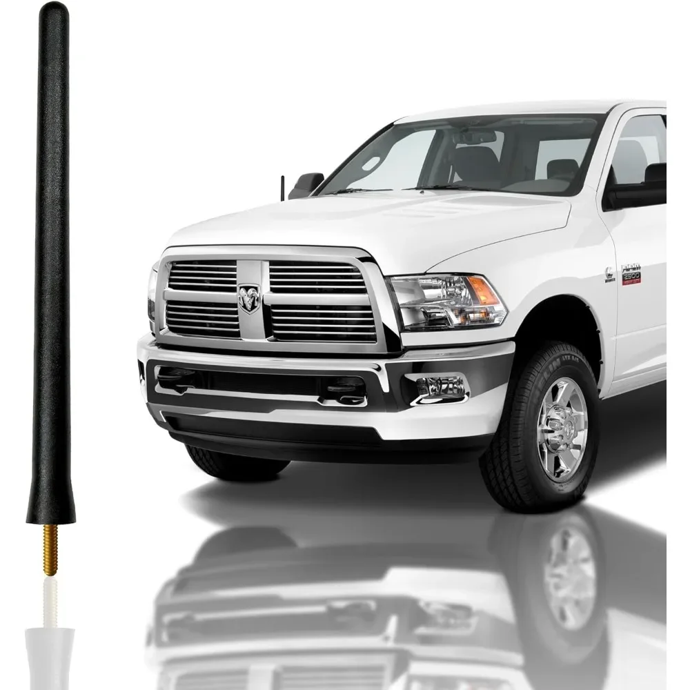 Trunknets Inc 6 3/4″ Antenna MAST for Dodge RAM 1500 2009 2010 2011 2012 2013 2014 2015 2016 2017 2018 2019-2024 New