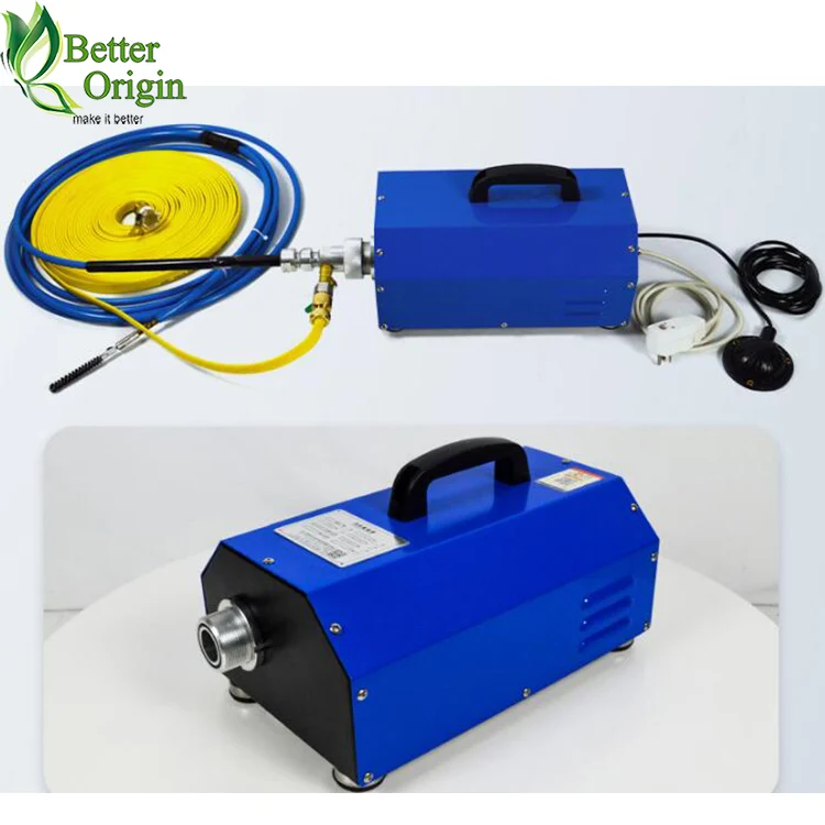 Factory price strong cleaning gas pipeline cleaner chiller tube cleaning machines