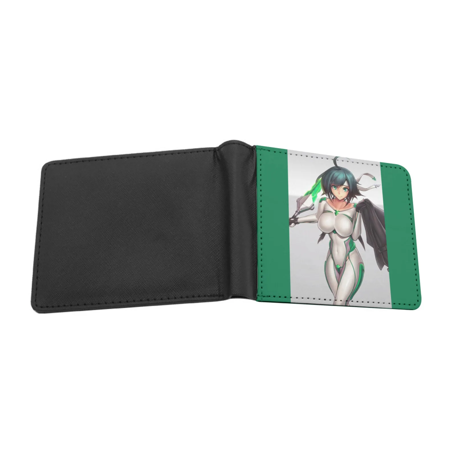 Ravy Profile 2019 الرجال محفظة جلدية بطاقة الائتمان/حاملي الهوية إدراج حقيبة المال الذكور المحافظ القصيرة الشخصية الأصلية أنيمي فتاة