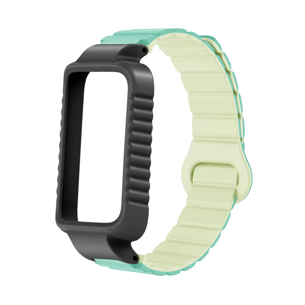 

For Honor Band 9 Magnetic Watch Strap Soft Silicon Quick Release Replacement Wirstband Breathable Sport Smart Watch Men Women