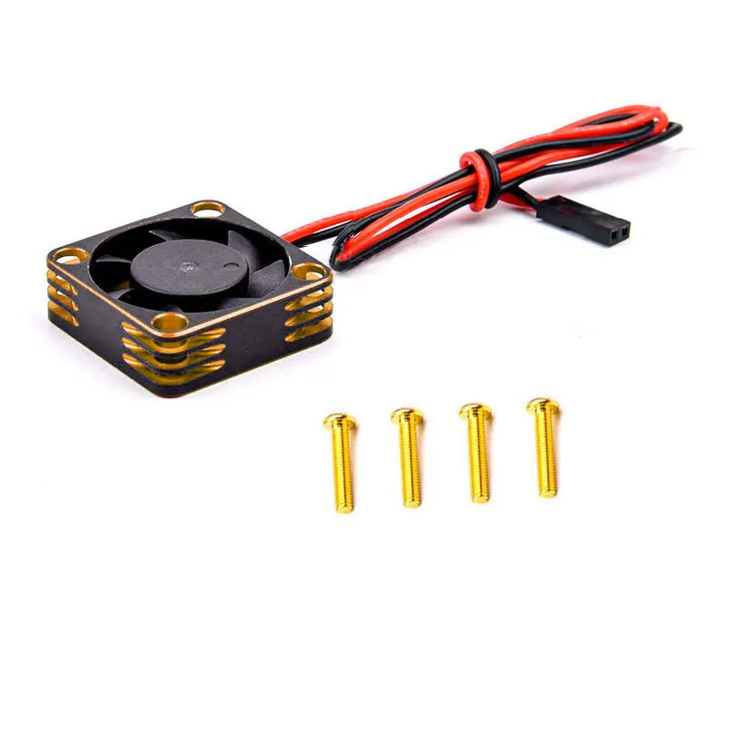 Metal Cooling Fan Motor Heat Dissipation For 3650 3660 550 540 Motor 1/10 RC Car Axial SCX10 Traxxas TRX4