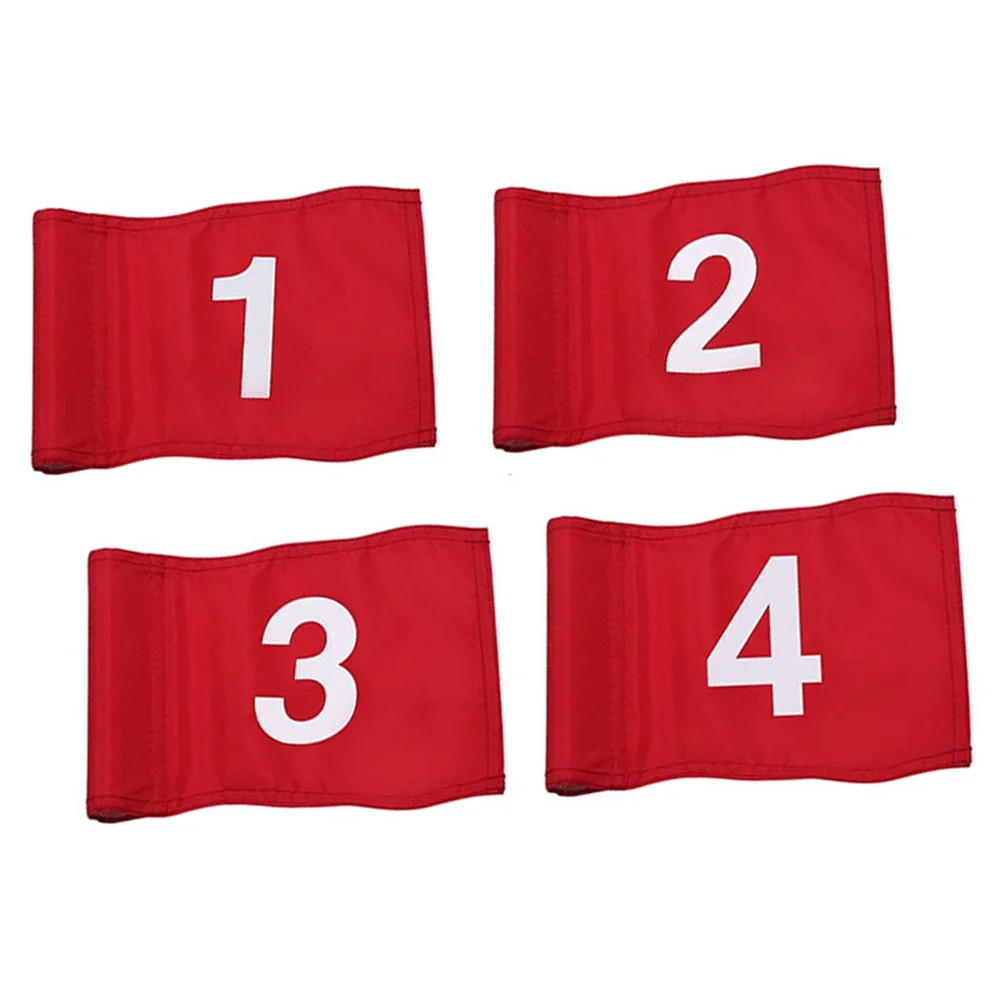 

For Backyard Garden Golf Practice Flag Easy Install Golf Target Flags Artificial Golf Flag Plug-in Installation