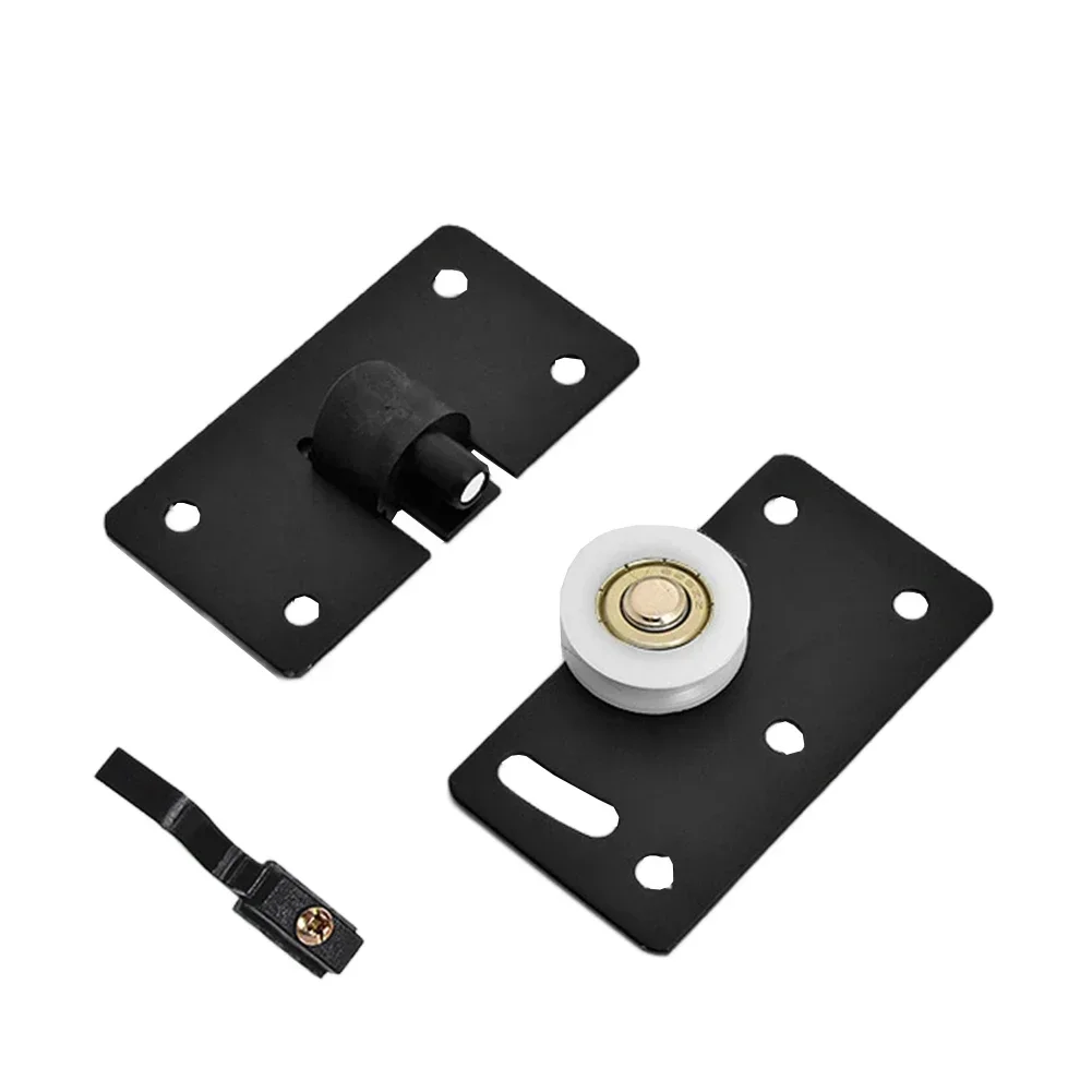 Adjustable Door Roller Furniture Roller Adjustable Height Alloy Base Plate Heavy Duty High Strength Nylon High-speed Bearing