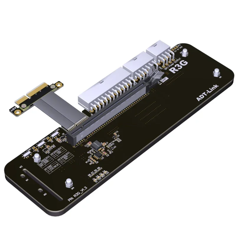 PCIe 3.0 X4 Desktop Computer External Graphics Adapter  Transfer Discrete Graphics Extension Cable PCI-E3.0 DIY Expansion Dock