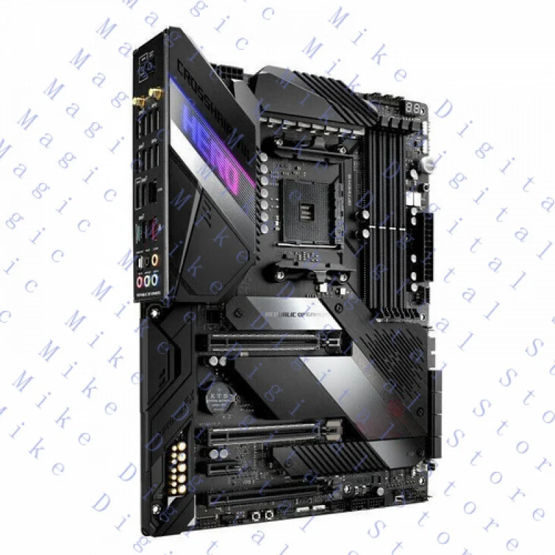 

UU FOR ASUS ROG Crosshair VIII Hero (WI-FI) C8H AMD X570 AM4 Socket Support Ryzen 5000