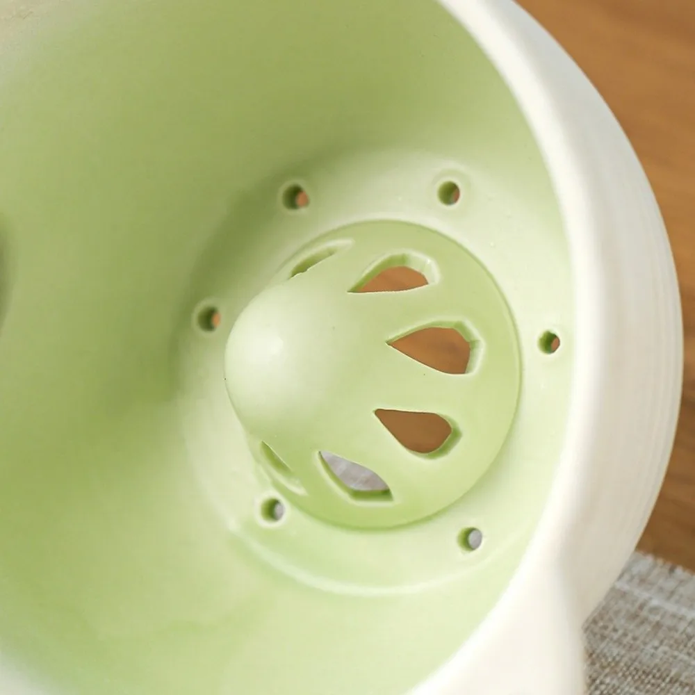 Self-spinning Automatic Fruit Washing Bowl Integrated Drainage Hole Time-Saving Self-Rotating Fruit Cleaner Large Capacity
