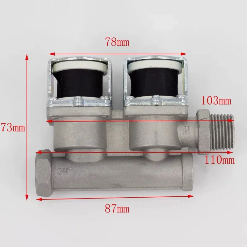 Gas Oven Universal Solenoid Valve Dc24V Solenoid Valve ZD-08 Oven Self-Priming Solenoid Valve