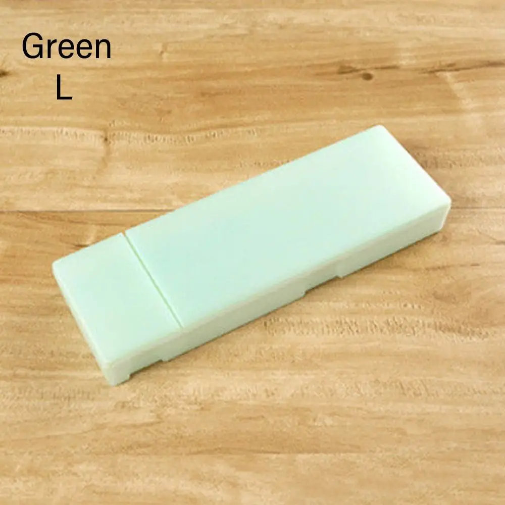 

Simple Non-toxic Pencil Case Frosted Hard Plastic Stationery Box Translucent Students Gift Pencil Box for School