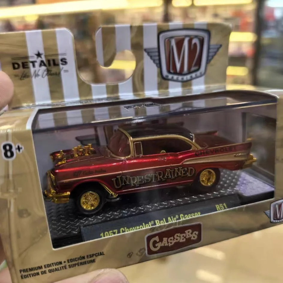 M2 1:64 1957 Chevrolet Bel Air Chevrolet Die-cast Car Model