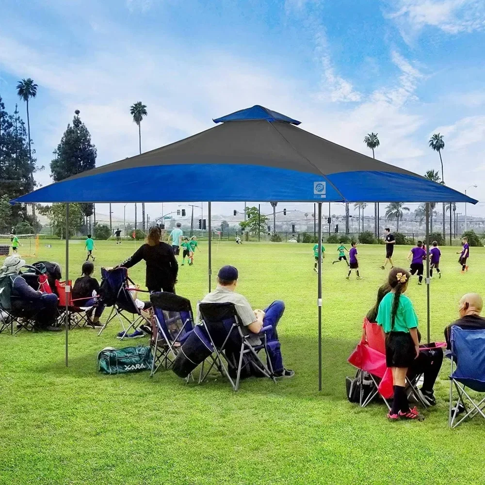 

Spectator Instant Shelter Canopy, 13' x 13' with 169 sq ft of Shade, Vented Roof, Royal Blue Dual Tone