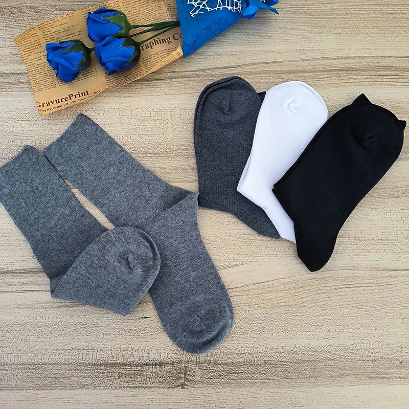 4 Paar Herren Baumwoll socken 100% übergroße große Mode Kompression strümpfe Business Sport Tennis Männer Anti-Rutsch-Fußball lässig