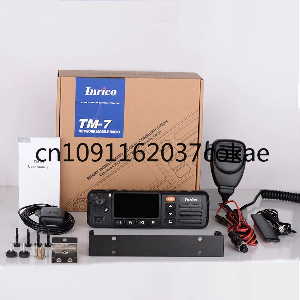 Mobiles Radio Inrico TM-7P Touchscreen Display 3G 4G WCDMA Netzwerk Fahrzeug CB Radio