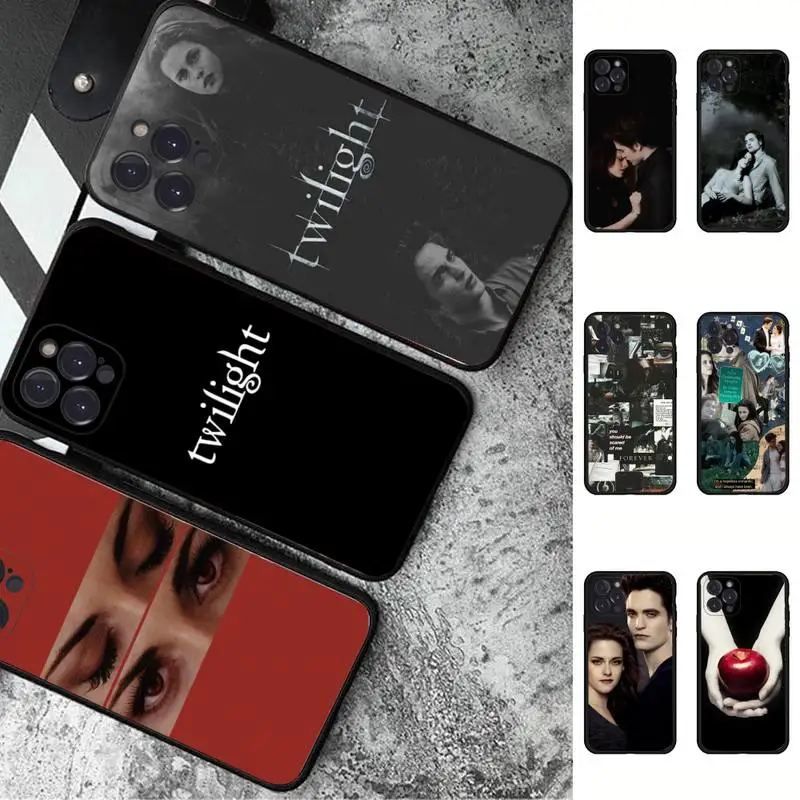 TV Twilight Isabella Edward Cullen Phone Case For iPhone 6 7 8 Plus 11 12 13 14 Pro SE 2020 MAX Mini X XS XR Back Funda Cover