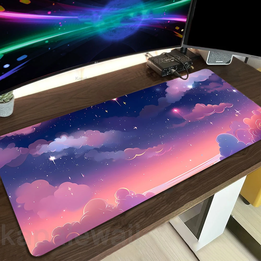 

Cloud Art Mouse Mat Large Gamer Mousepad Office Rubber Mouse Pad Computer Desk Mat Table Carpet Gaming Speed Keyboard Pads