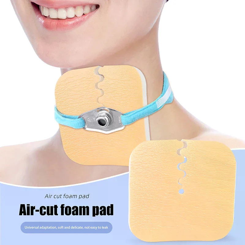 

1pc Airway Tracheostomy Neck Foam Pad Opening Catheter Fixed Pad Adult Body Dressing Patch