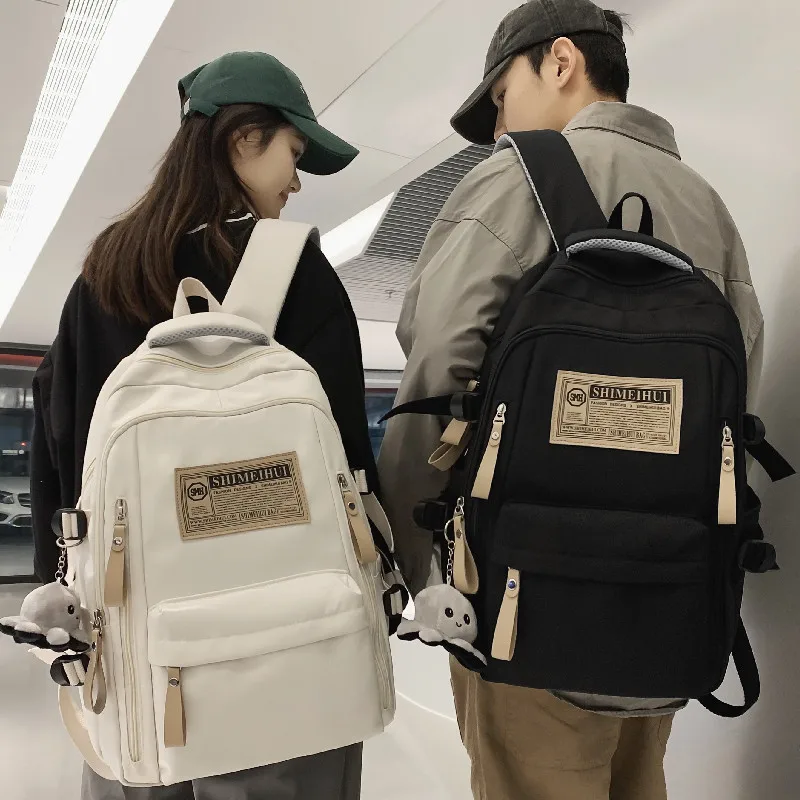 High Capacity Unisex Travel Backpack Waterproof Polyester Inner Material Foldable Vertical Square Shape Computer Pocket for S...