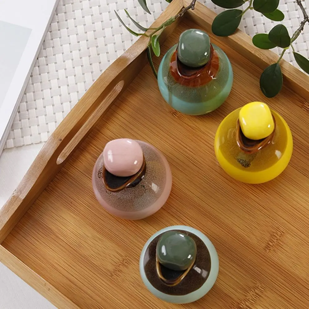 Botella de aceite esencial recargable Multicolor, botellas vacías duraderas, Mini botella con pico de pato Vintage, subembalaje de líquidos