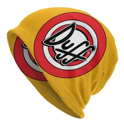 Duff Beer Skullies berretti berretti Hip Hop inverno caldo donna uomo cappelli per maglieria cappelli per cappelli Unisex per adulti