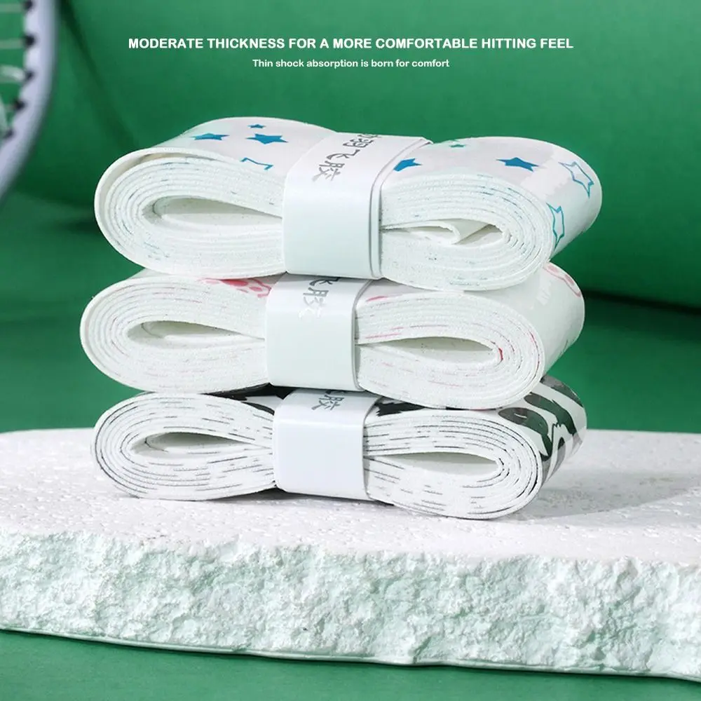 

Sweat Absorption Tennis Badminton Grip Tape Carroon Panda Wear-resistant Quickly Self-adhesive Grip Handle Tape