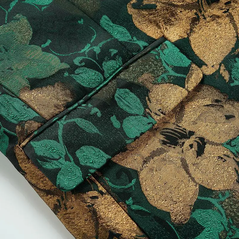 

2025 New Casual Busin Host Dr irt Men's Korean Sle Slim Fit Embroidered Thin Cotton Blend Formal Gown