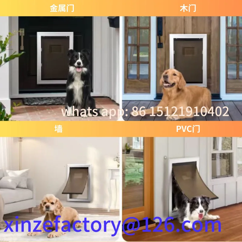 

Customizable Pet Supplies Dog Door Hole Controls Access