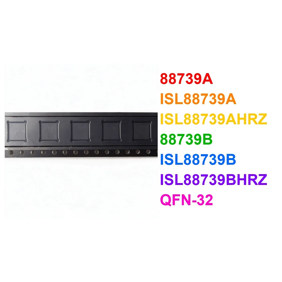 (1piece) 88739A ISL88739A ISL88739AHRZ 88739B ISL88739B ISL88739BHRZ QFN-32 Chipset