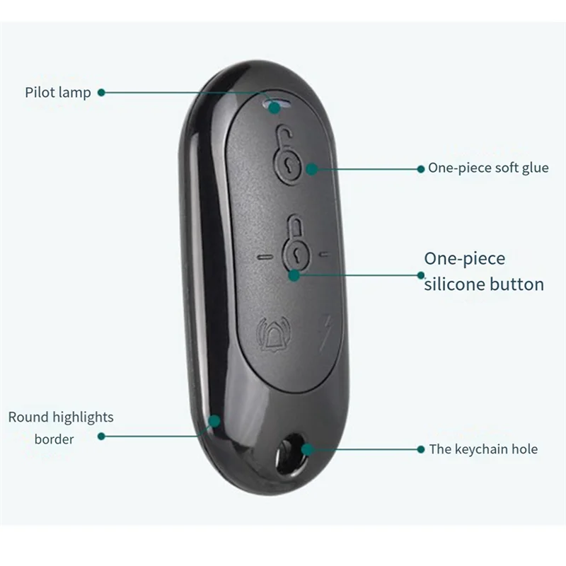 CEA Universal Electric Garage Door Copy Duplicate Copy 4 Keys Car Door Access Copy Wireless Remote Controller, B Durable