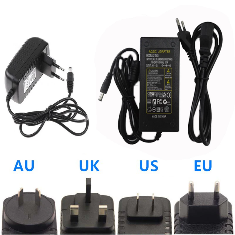 AC DC 5V 9V 12V 24V Switching Power Supply Adapter 1A 2A 3A 5A 6A 8A 10A 220V To 5V 12V 24V Power Supply Unit 5 9 12 24 V Volt