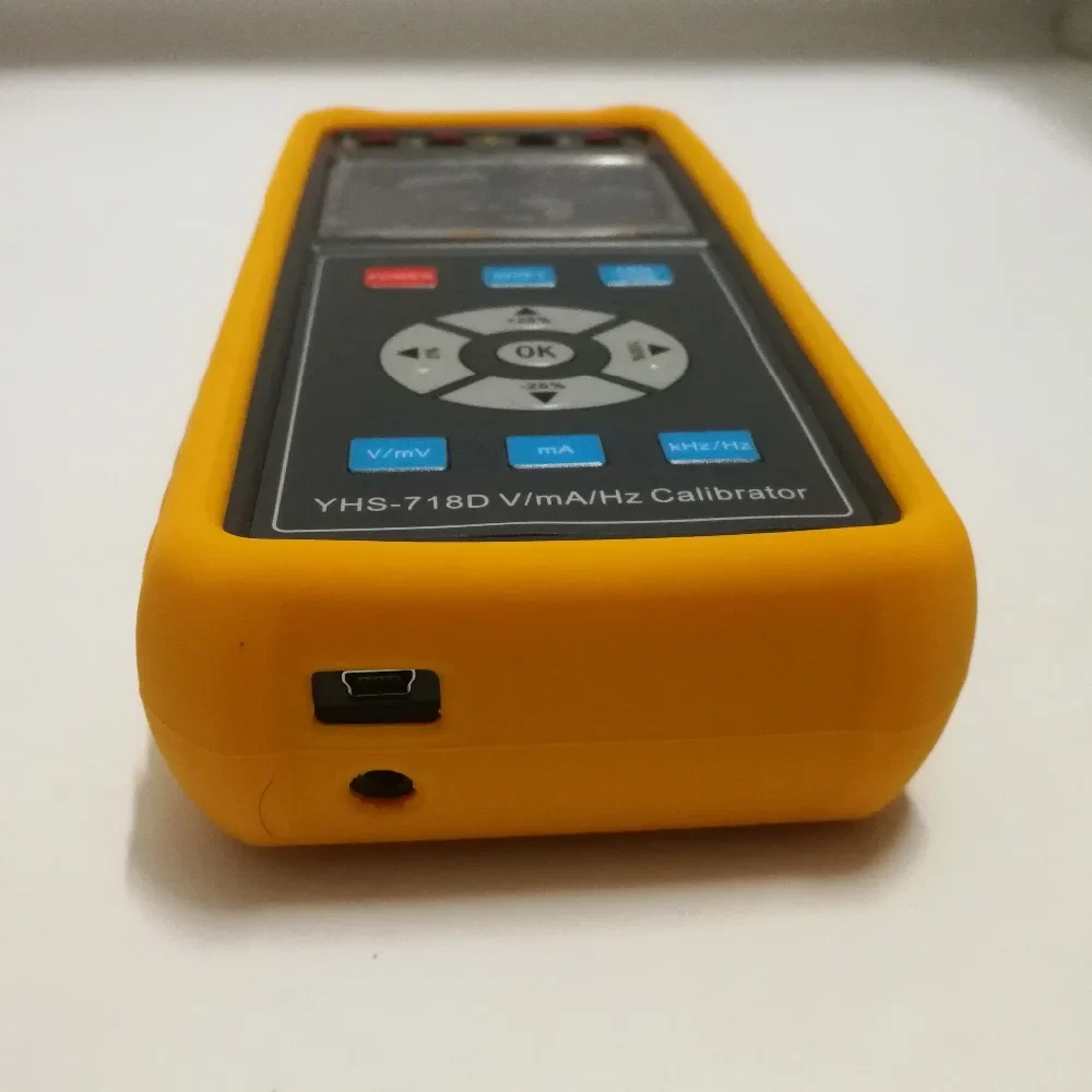 YHS-718D YH Loop Volt e mA Hz Testador de medidor de calibrador de processo de fonte de sinal