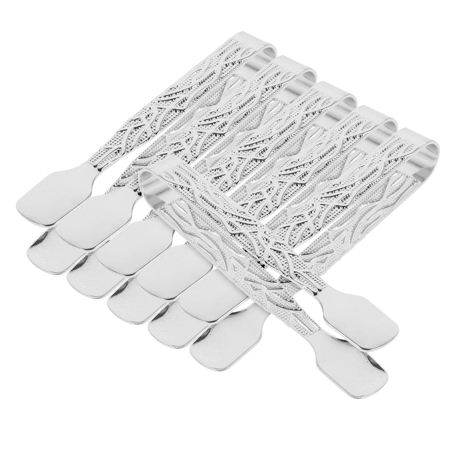 

6pcs Incense Burner Accessories: Metal Charcoal Tongs Vintage Design Fragrant Coal Clips For Burning Incense Tools Home Decor