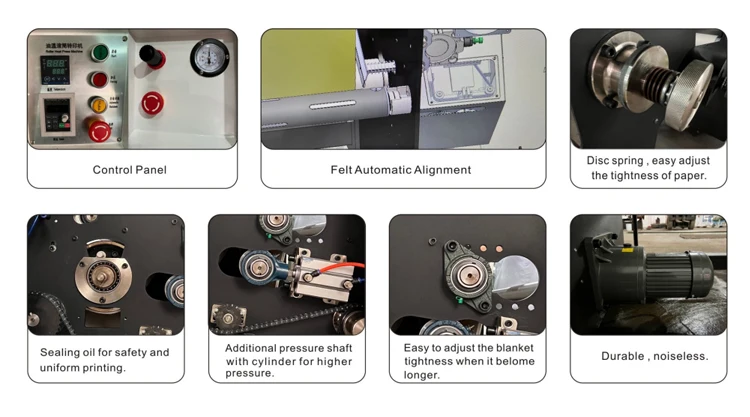 Pressa di calore Roll to Roll 1.6 Pressa di calore a sublimazione per indumenti