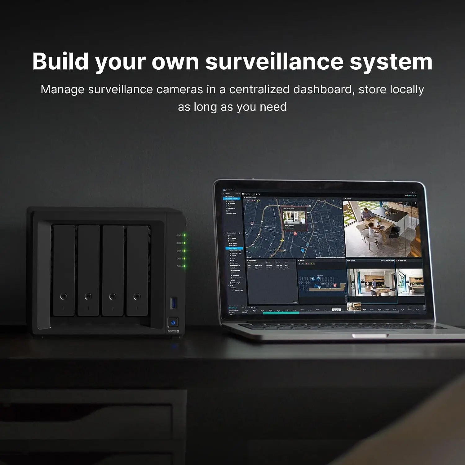 DiskStation DS423+ 4-Bay NAS Baru