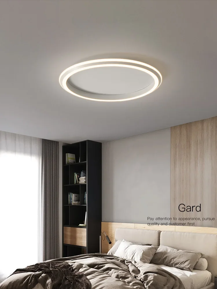 

Ceiling Lamps Modern Round Minimalist Bedroom Study Lamps for Living Room Decor Led Light Fixtures Lustres Suspension Luminaire