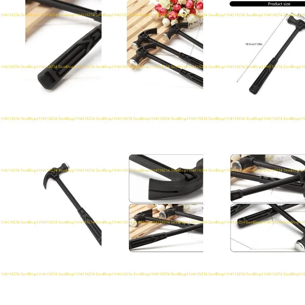 P9FB Small Claw Hammer with Plastic Handle for Improved Strength and Control